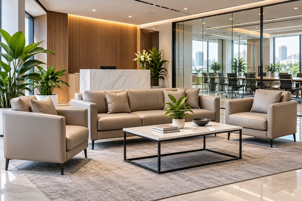 Sofa tiếp khách văn phòng: Chọn theo nhu cầu sử dụng