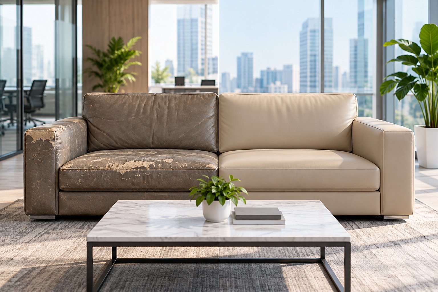 Ảnh minh hoạ: Sofa tiếp khách văn phòng: Chọn theo nhu cầu sử dụng
