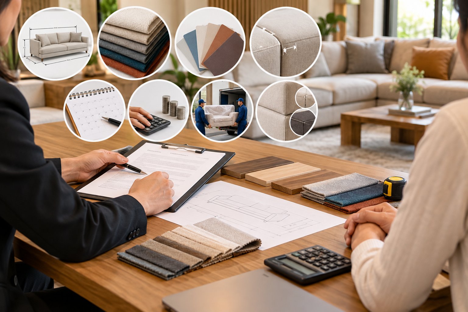 Ảnh minh hoạ: Hợp đồng đặt làm sofa: Checklist cần xác nhận