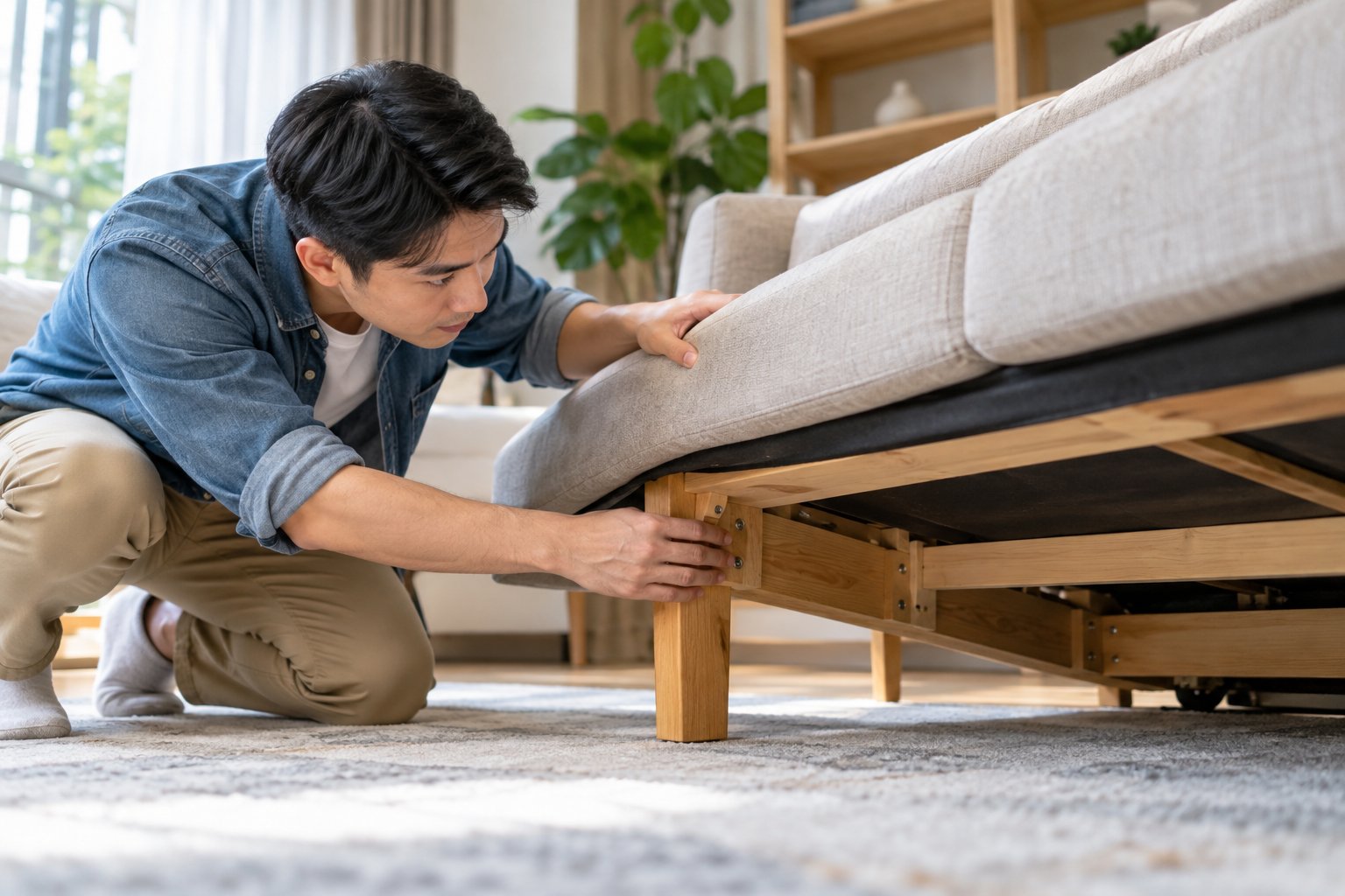 Ảnh minh hoạ: Khung sofa kêu cót két: nguyên nhân và cách kiểm tra