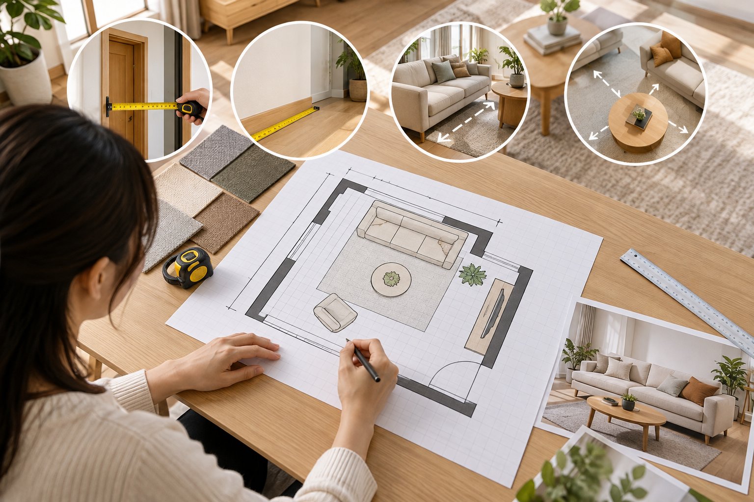Ảnh minh hoạ: Sofa cho phòng khách 15m2: Cách đo và bố trí