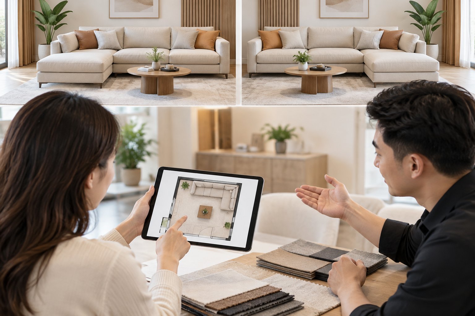Ảnh minh hoạ: Cách xác định sofa góc trái hay phải không bị nhầm