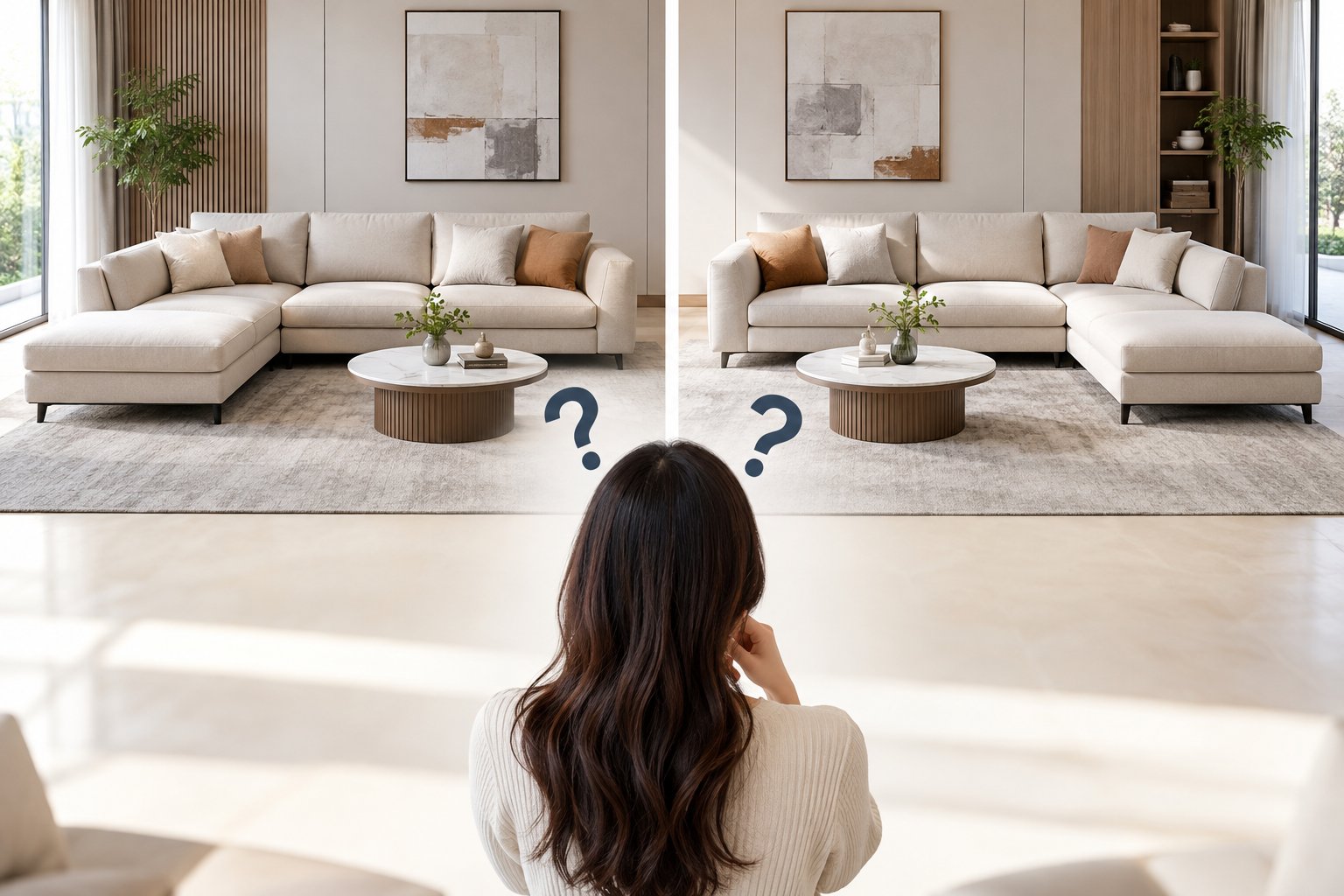 Ảnh minh hoạ: Cách xác định sofa góc trái hay phải không bị nhầm