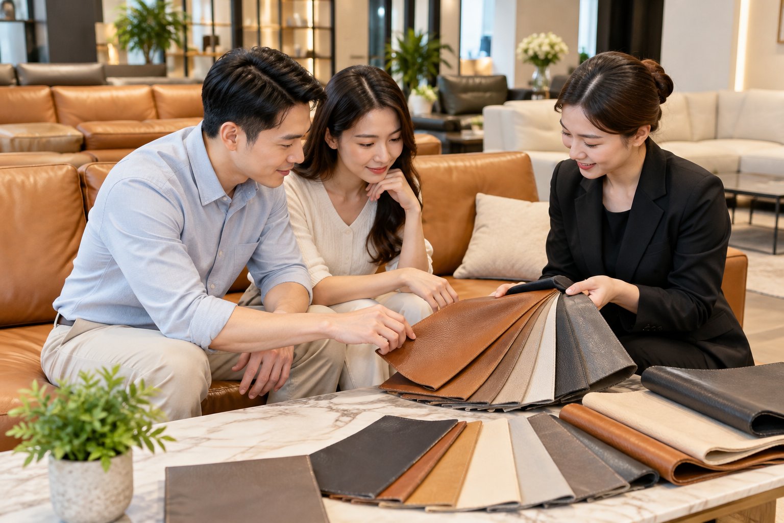 Ảnh minh hoạ: Cách phân biệt các loại da bọc sofa chính xác