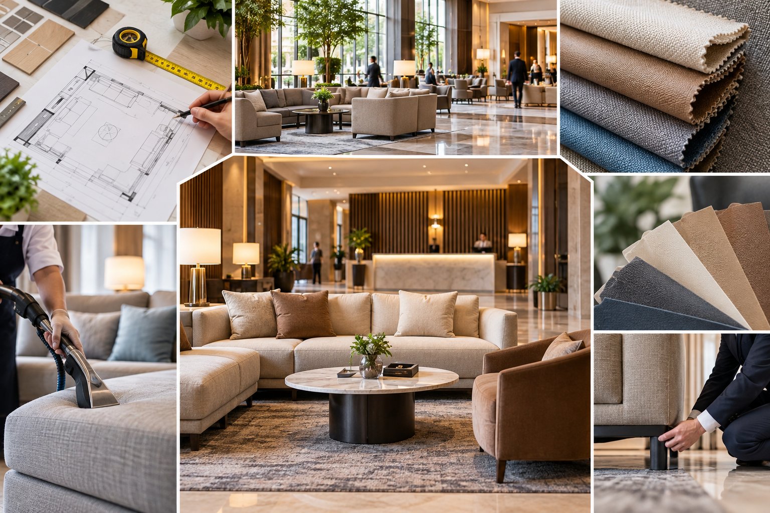 Ảnh minh hoạ: Sofa cho phòng khách sạn: Cách chọn đúng nhu cầu