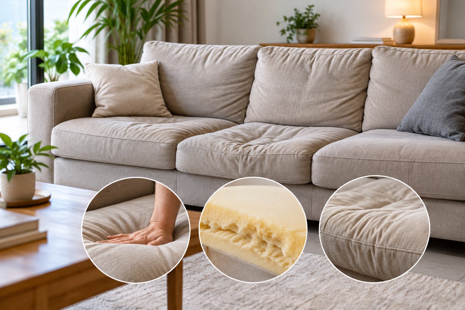 Ảnh minh hoạ: Khi nào cần thay mút ghế sofa? Dấu hiệu nhận biết