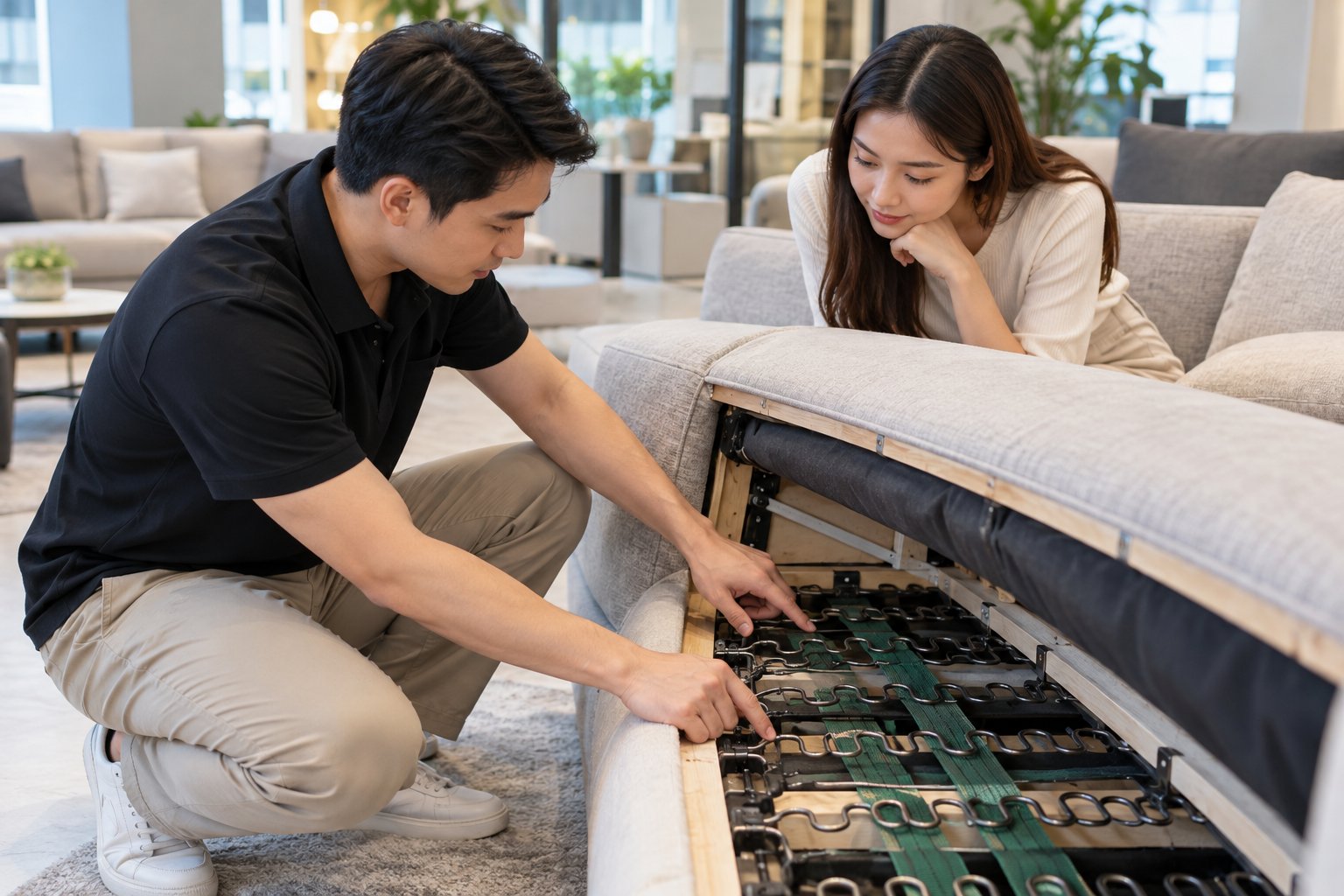 Ảnh minh hoạ: Các loại lò xo sofa: Cách nhận biết và kiểm tra