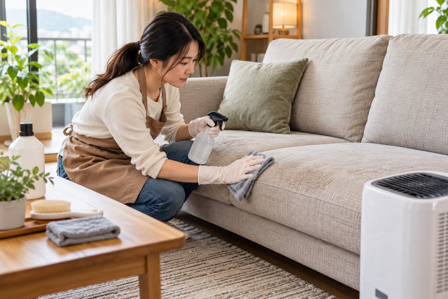 Ảnh minh hoạ: Sofa nỉ cho nhà có độ ẩm cao: Cách chọn và giữ khô