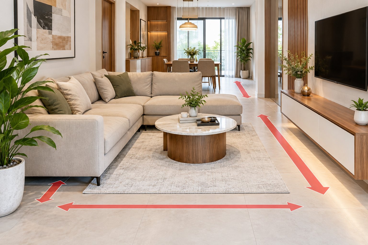 Ảnh minh hoạ: Sofa cho phòng khách 15m2: Cách đo và bố trí
