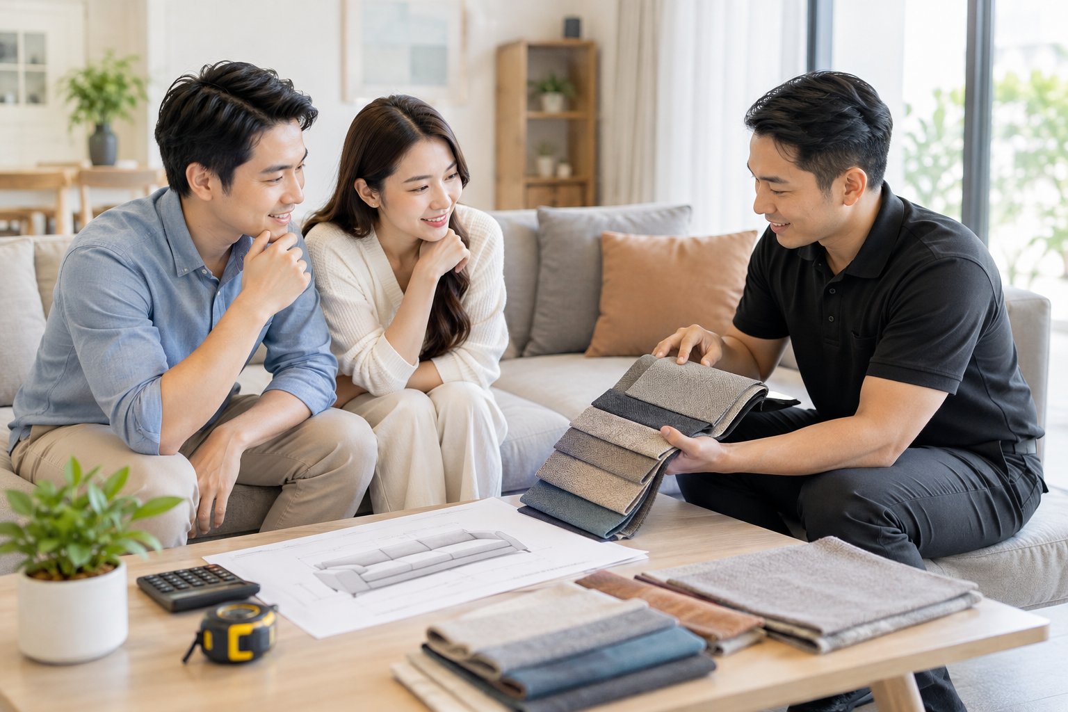 Ảnh minh hoạ: Chi phí bọc lại ghế sofa Đà Nẵng tính thế nào?